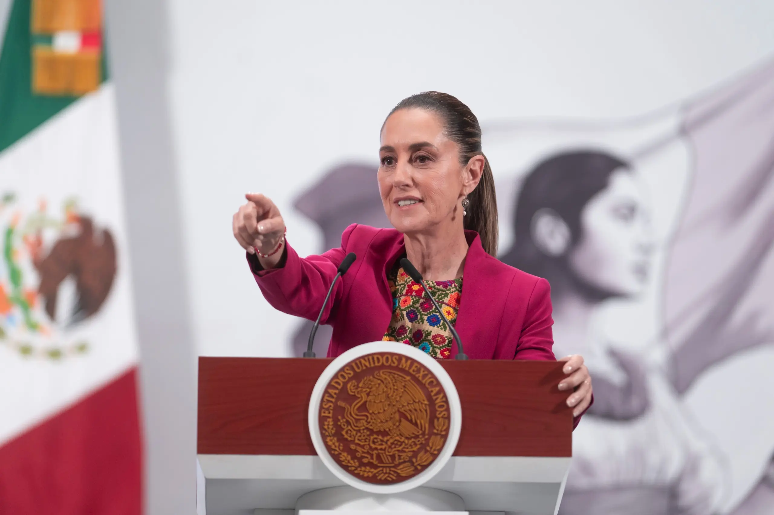 Sheinbaum respondió a los embates de Donald Trump. Presidencia.