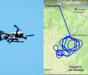 Dron de EE.UU. sobrevuela Valle de Bravo; es a petición de México, confirma Harfuch 