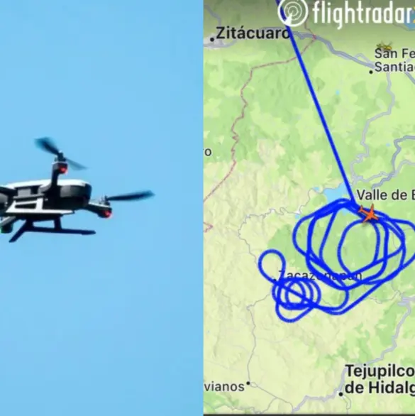 Dron de EE.UU. sobrevuela Valle de Bravo; es a petición de México, confirma Harfuch 
