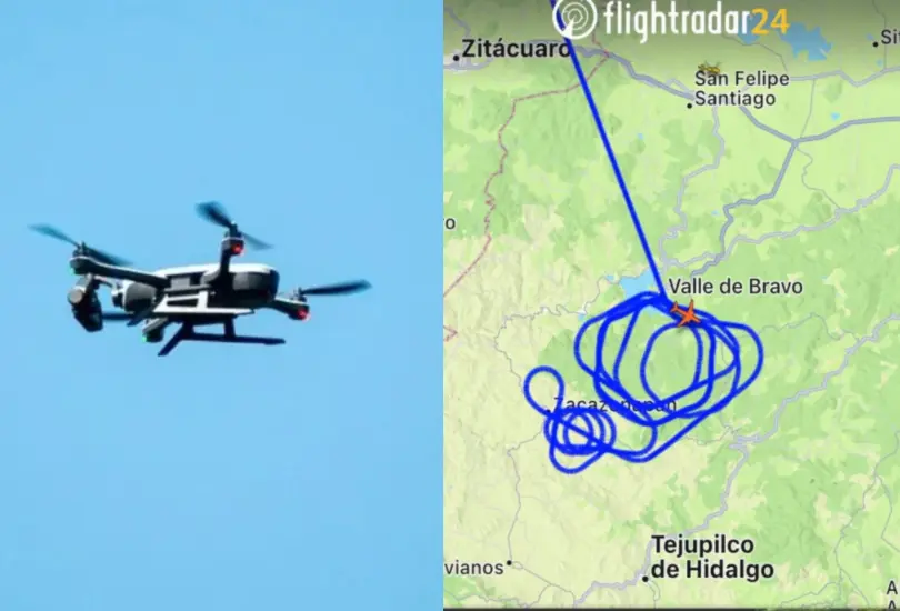 El secretario de seguridad puntualizó que la aeronave observada no corresponde a una de tipo militar. El secretario de seguridad puntualizó que la aeronave observada no corresponde a una de tipo militar.