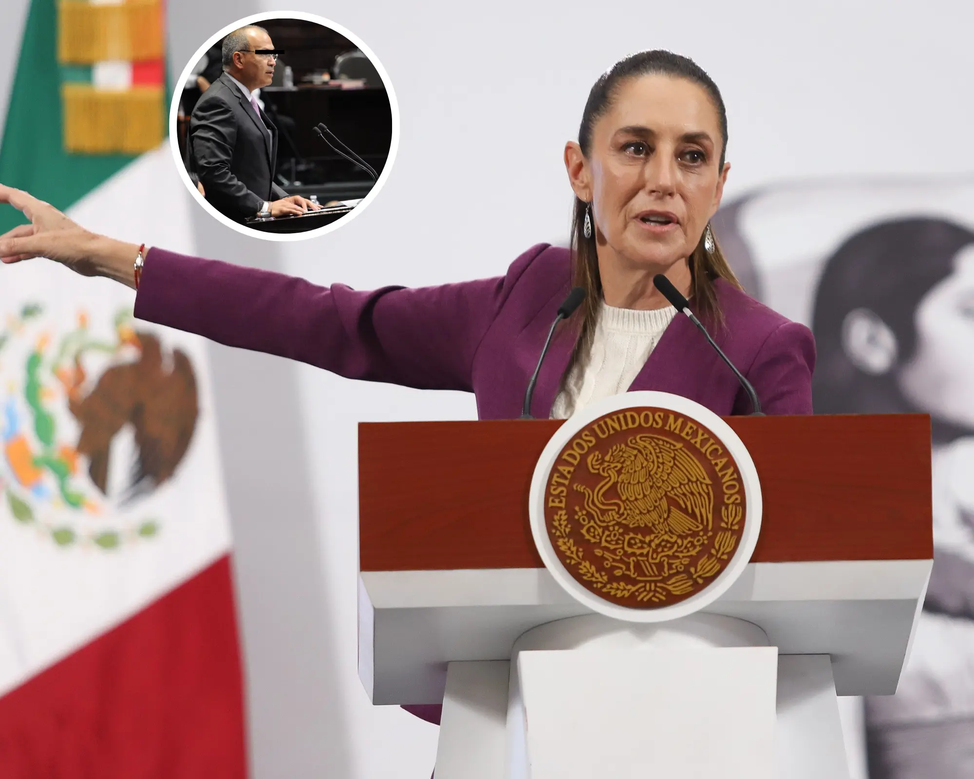 Sheinbaum aseguró que Treviño será procesado en México. Especial.