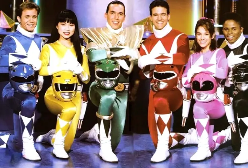 Protagonistas de Mighty Morphin Power Rangers