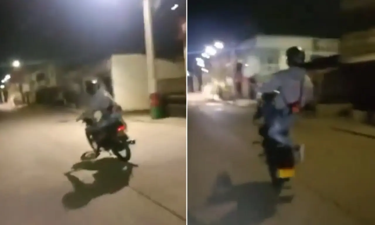  Sus amigos, testigos y autores del video, se detuvieron para auxiliarlo, pero no pudieron hacer nada. 