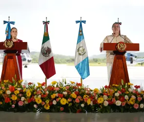 Sheinbaum y Bernardo Arévalo refuerzan cooperación en seguridad, energía y medioambiente