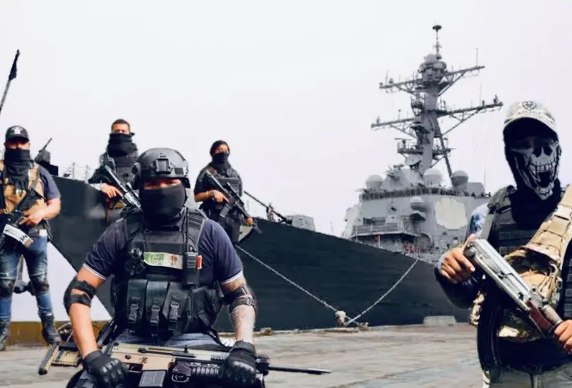 Trump saca la artillería pesada: submarino nuclear y destructores para combatir el narco