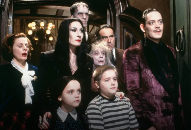 Protagonistas  de Los locos Addams