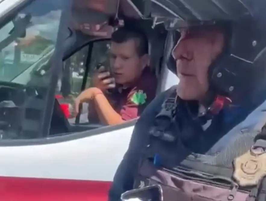 El policía que habría accionado su arma. Especial.