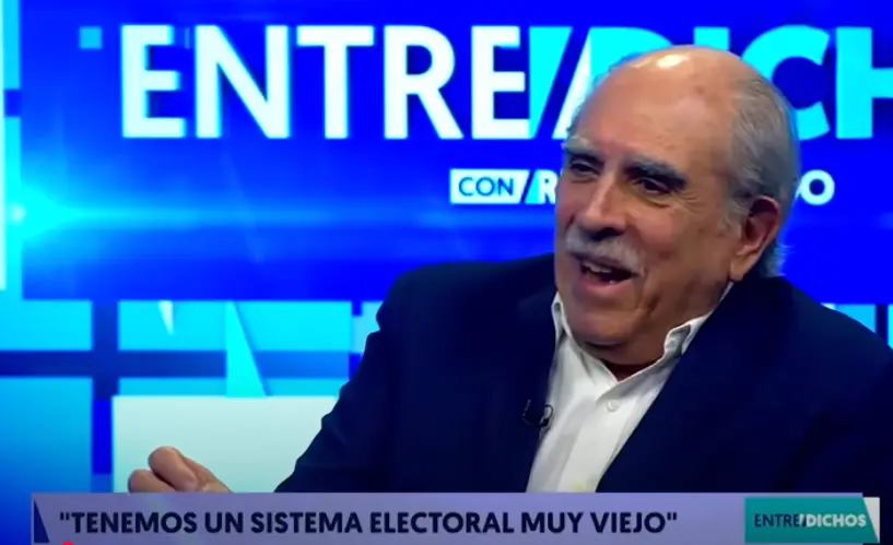 Afirmó que los gobiernos anteriores construyeron un sistema basado en escándalos de corrupción. Captura de pantalla.