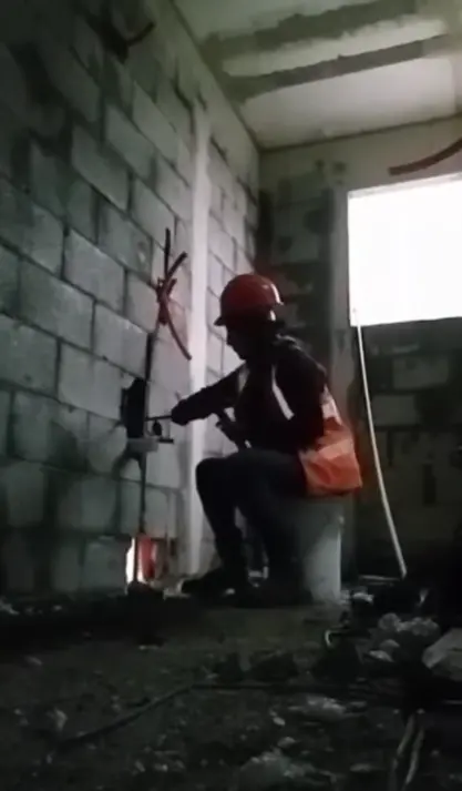 Alma trabajaba en construcción. Facebook.