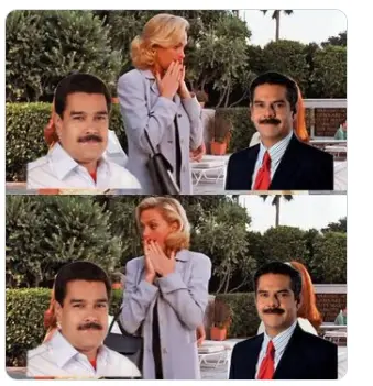 Los memes no perdonaron el parecido físico entre Maduro y Alatorre. X.
