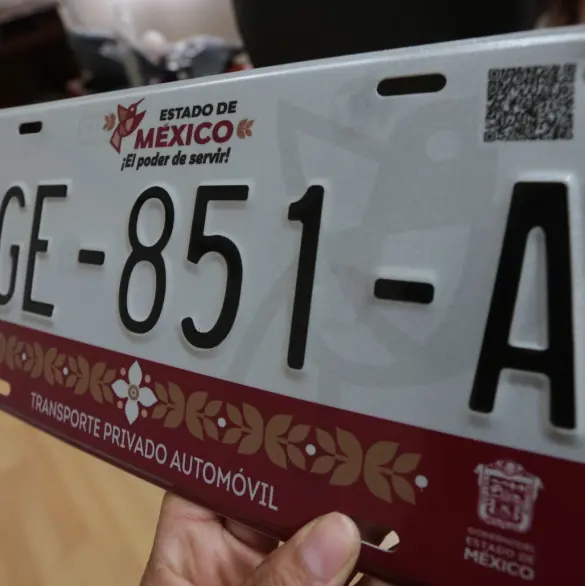 Este es el último día para hacer el reemplacamiento en Edomex en 2025