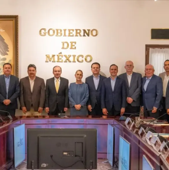 Sheinbaum y gobernadores del norte coordinan plan por cierre de frontera ganadera