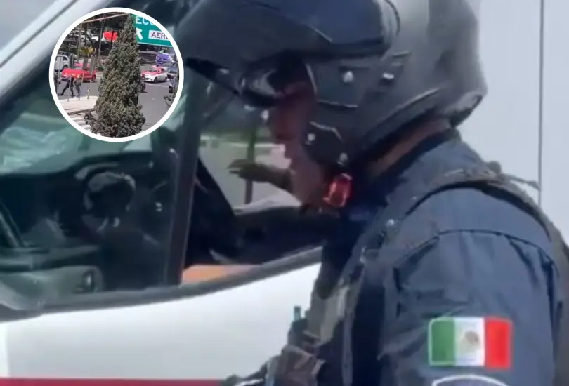 Julio César, el policía que disparó contra Cristofer. Julio César, el policía que disparó contra Cristofer.