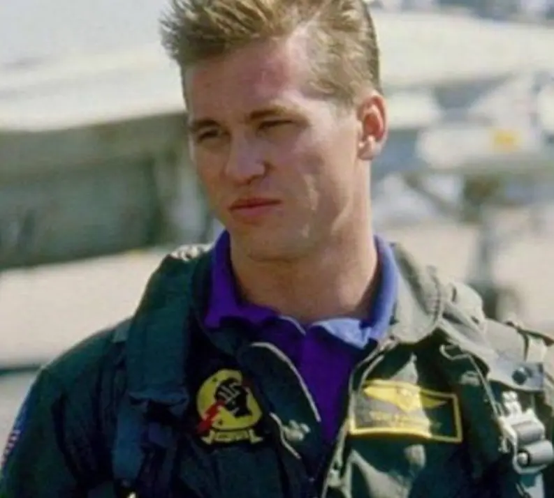 Val Kilmer interpretó a Tom 'Iceman' Kazansky<br>