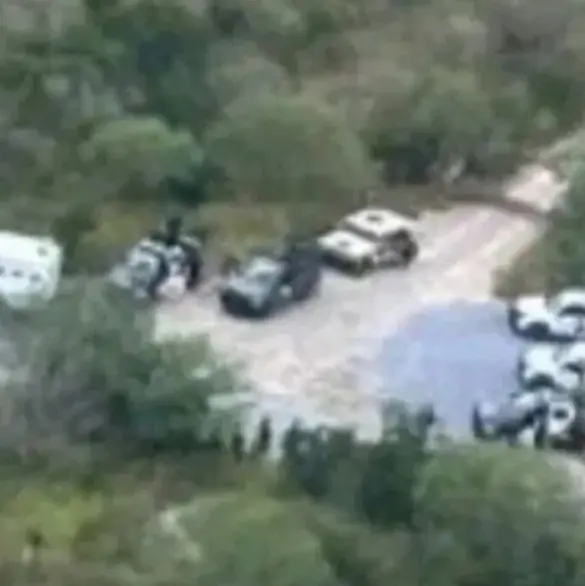 Enfrentamiento entre policías y sujetos armados deja 12 muertos en Doctor Coss 