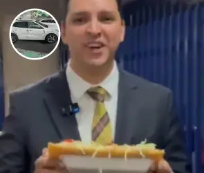 Así quedó el auto de Arístides Guerrero ministro chicharrón tras aparatoso accidente