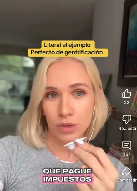 La influencer rusa que se burló de la música mexicana. Especial.