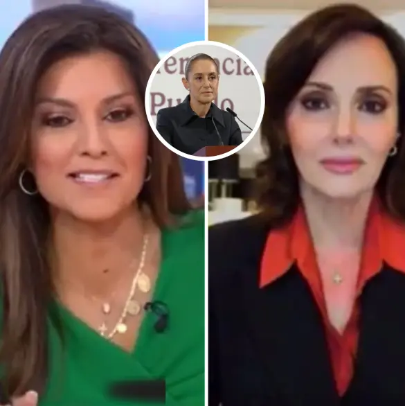 Se están burlando: Acusan a presentadora de Fox News de reírse de Sheinbaum junto a Lilly Téllez