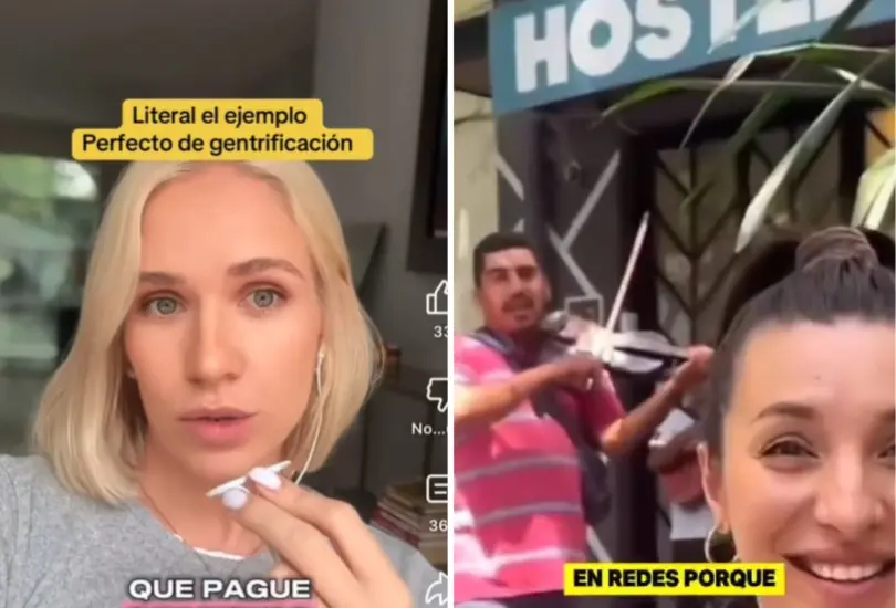 La mujer se burló de las tradiciones mexicanas.