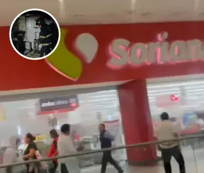 Se incendia Soriana en Parque Delta con tienda llena de visitantes; difunden videos