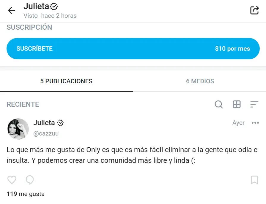 Cazzu ignora críticas Captura de pantalla