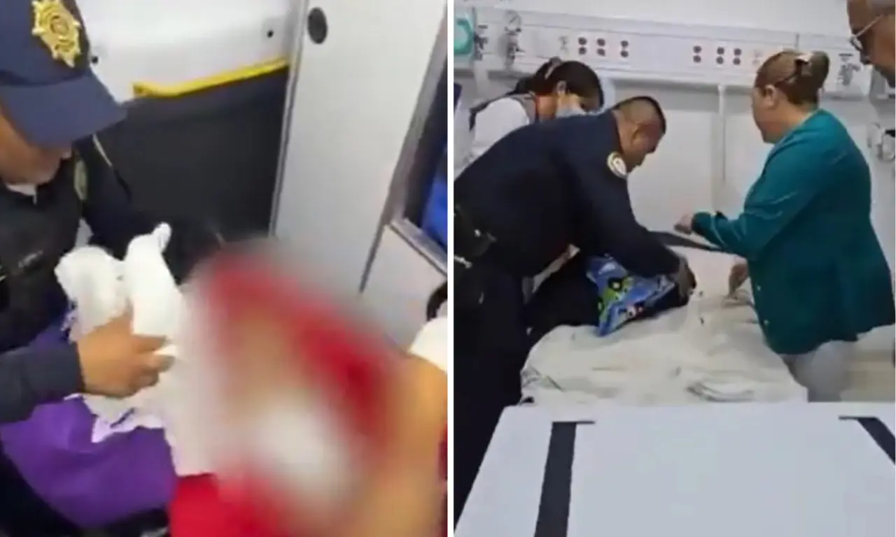  Dos bebé fueron abandonados en la Ciudad de México. 
