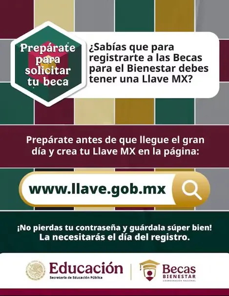 Se recomienda tramitar la llave de acceso a los programas de becas . X.