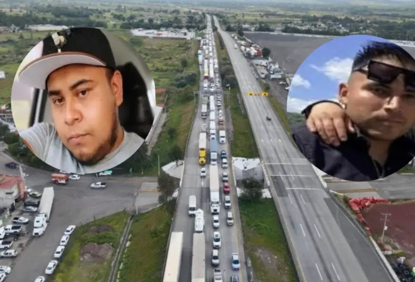 Desaparición de dos taxistas provoca bloqueo en la autopista México-Querétaro