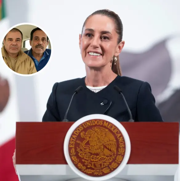 DEA pone al mismo nivel a García Luna que a El Chapo y El Mayo: Sheinbaum