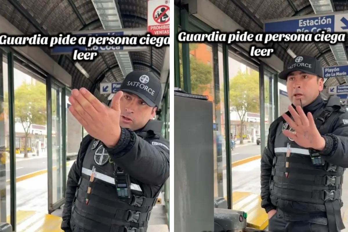  Guardia de seguridad protagoniza polémica 