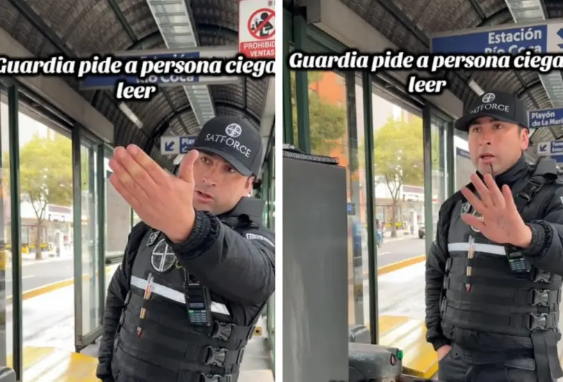 Guardia de seguridad protagoniza polémica Guardia de seguridad protagoniza polémica