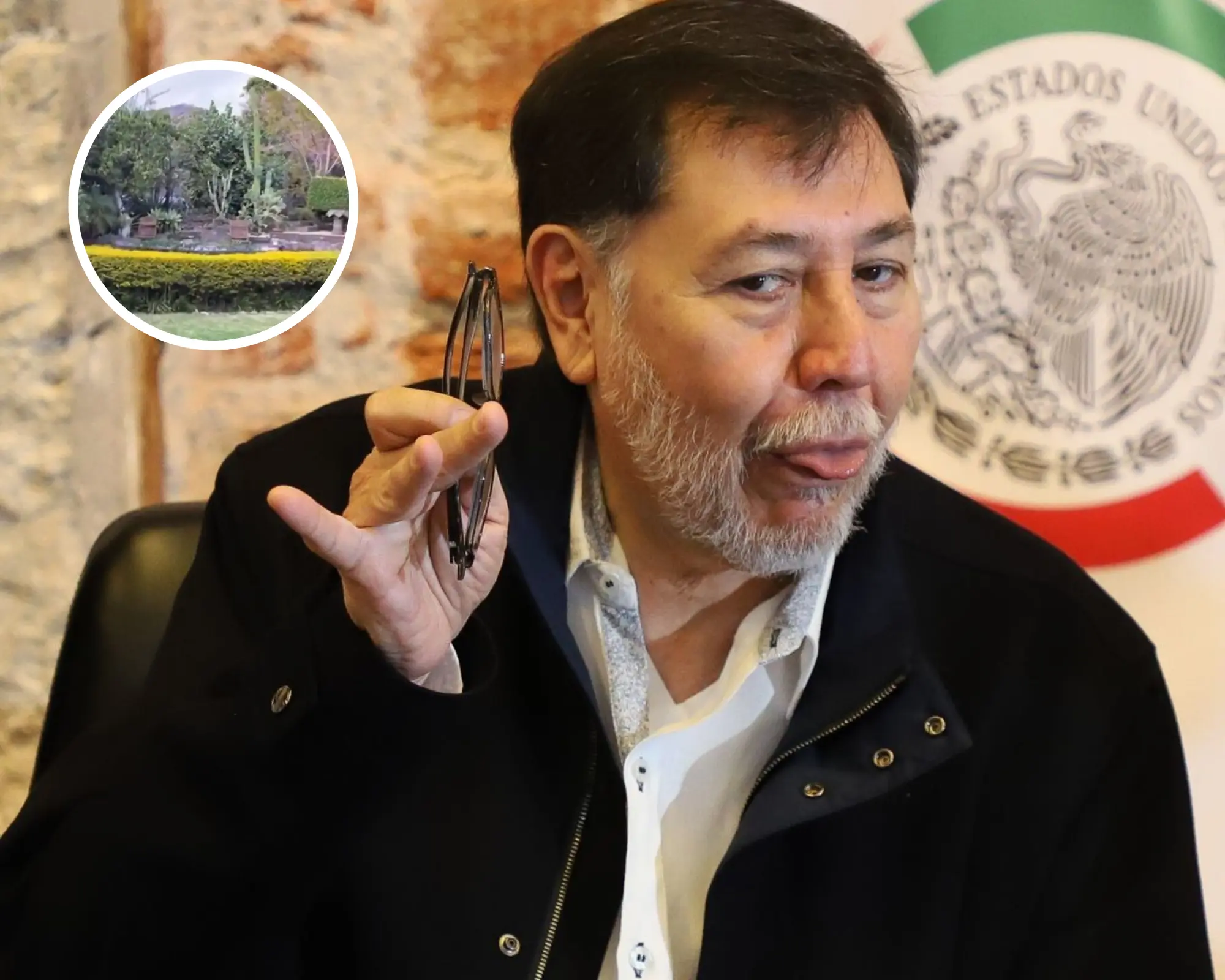 Noroña tiene una casa de 12 millones de pesos. Especial.