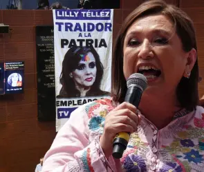 "Es un exceso de Morena": Xóchitl Gálvez defiende a Lilly Téllez tras acusaciones de traición a la patria