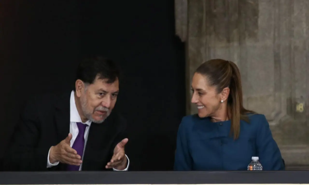  La presidenta claudia Sheinbaum habló sobre la casa de Noroña. 