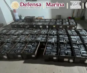 García Harfuch informa decomiso de mil 201 paquetes de cocaína en Sonora