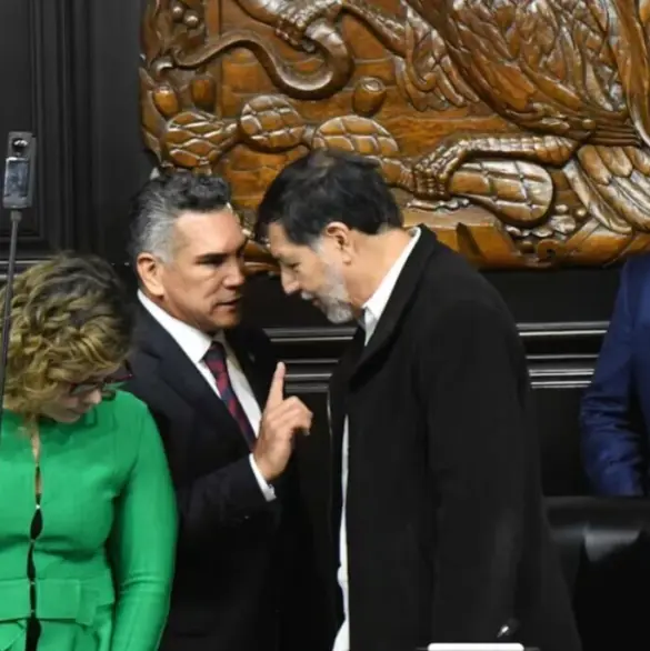 Pelea entre Noroña y Alito Moreno revive segunda exigencia de desafuero