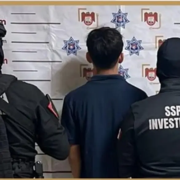Detienen a joven que atacó a balazos a agentes municipales en Tijuana