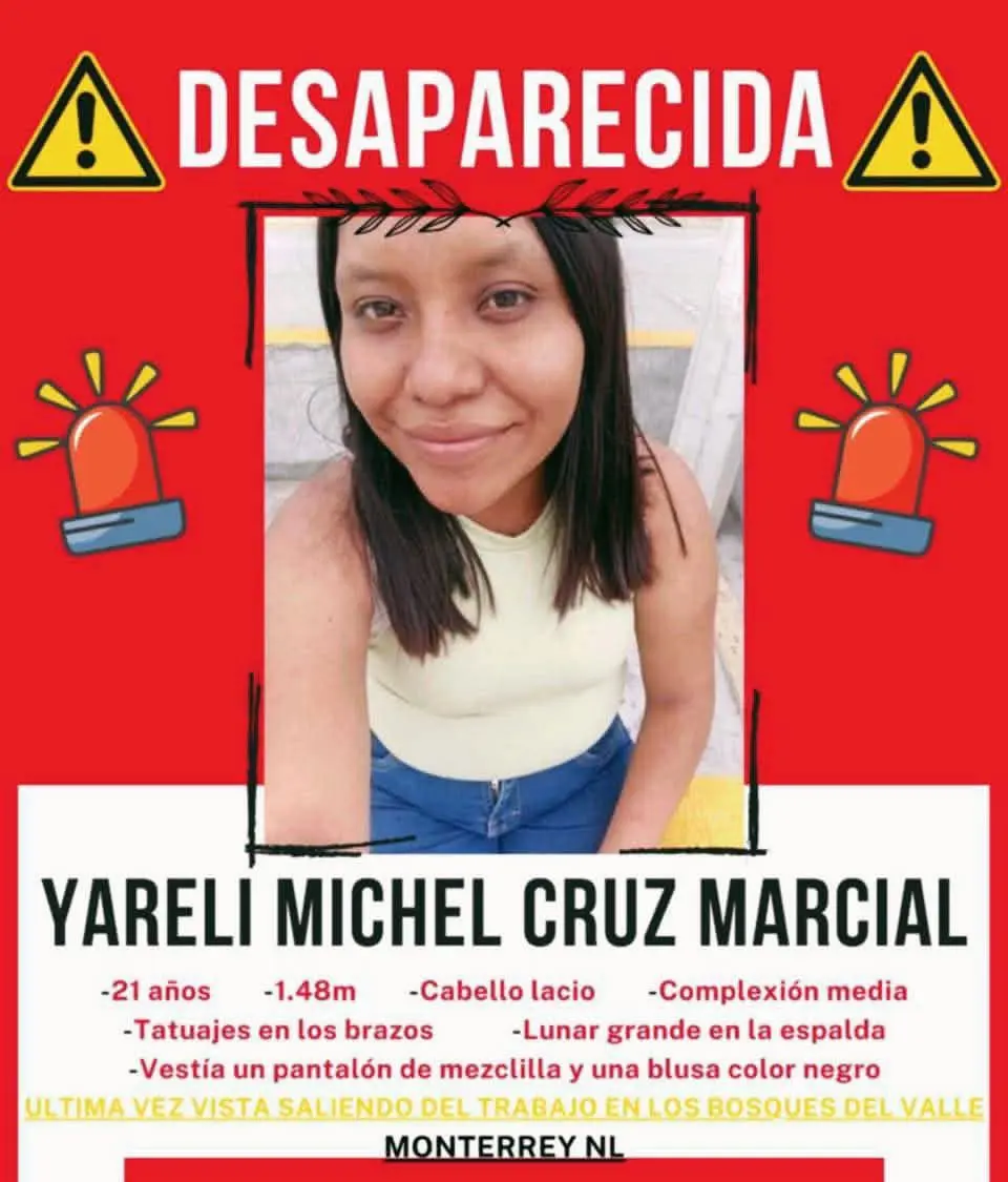 Yareli Michel Cruz desaparecida Especial