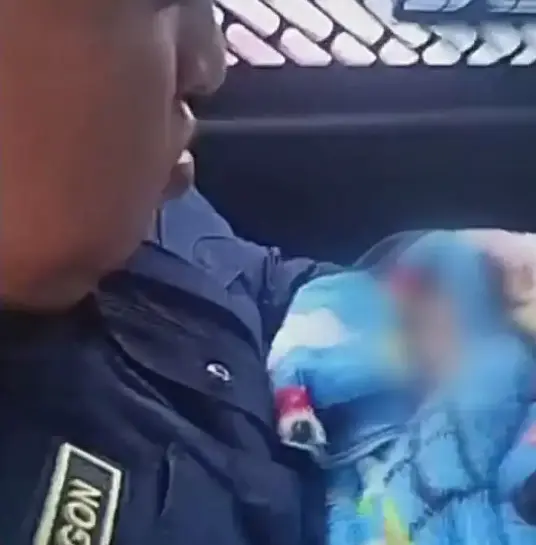 La bebé, de sexo femenino, que fue trasladada el pasado 25 de agosto al Hospital Pediátrico de Legaria. Captura de pantalla.