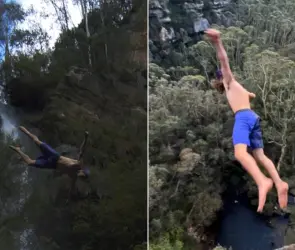 Clavadista se rompe la columna tras salto de monstruoso acantilado de 42 metros