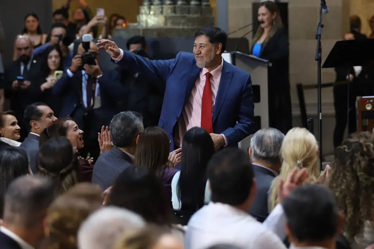 Esta fue la última semana de Noroña como presidente del Senado. Cuartoscuro.