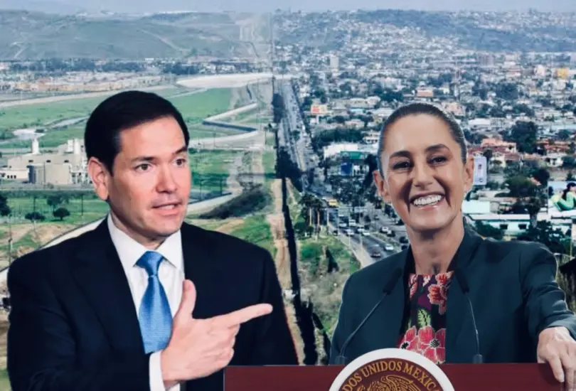 Narcotráfico, migración y seguridad: Rubio lleva la agenda de EU a México