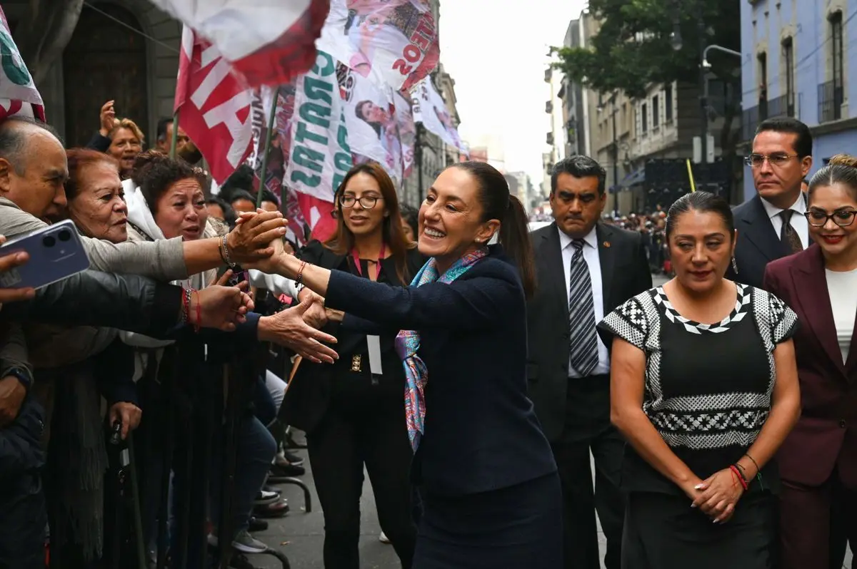 La presidenta ha celebrado los logros alcanzados en materia social, económica y diplomática. Cuartoscuro.