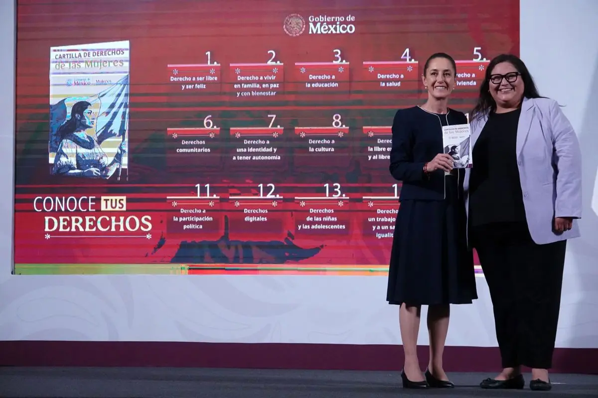 Sheinbaum ha convertido la agenda de género en uno de los ejes de su mandato. Cuartoscuro.