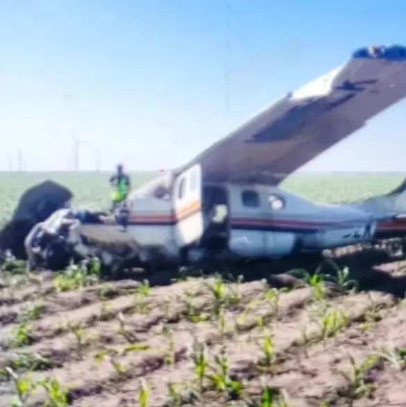 Avioneta se desploma en Reynosa; una persona muere y otra resulta herida