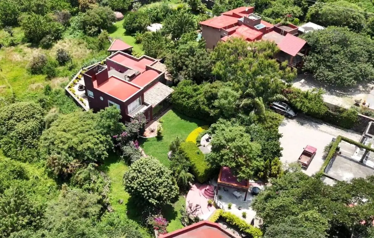 La casa valuada en 12 millones de pesos se ubica en Morelos. Cuartoscuro.