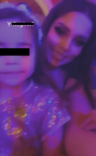 Fue asesinada junto a sus hijos de 13 y 7 años. TikTok.