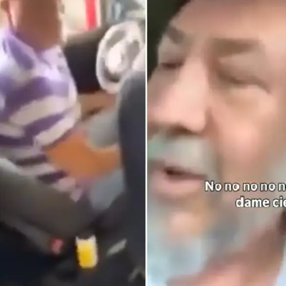 "No hay que robar, camarada": Reviven video donde Noroña se negó a pagarle 100 pesos a un taxista