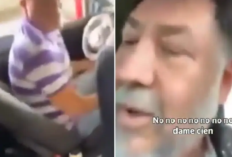 En el video se observa a Noroña reclamando directamente al chofer y pidiendo la presencia de un policía para respaldar su versión. En el video se observa a Noroña reclamando directamente al chofer y pidiendo la presencia de un policía para respaldar su versión.