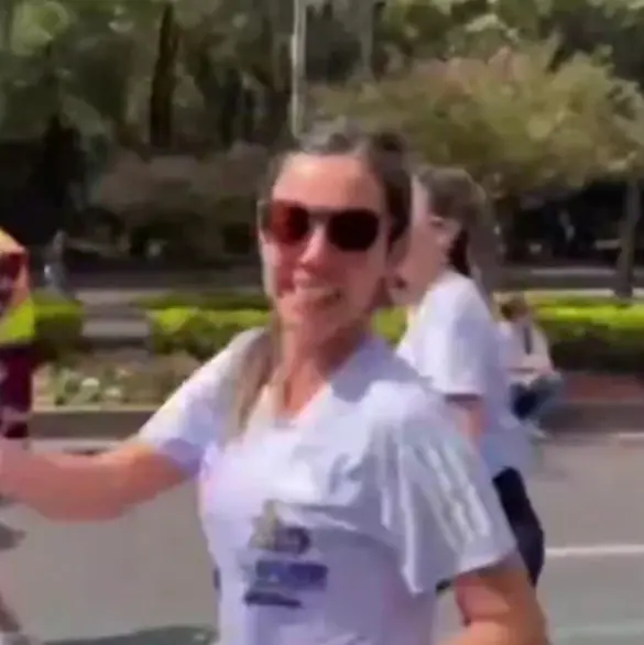 Acusan a diputada Alejandra Chedraui de hacer trampa en Maratón CDMX; sólo corrió la mitad